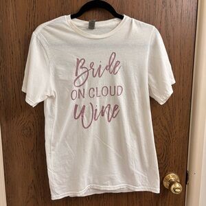 Bride on Cloud Wine Graphic Tee